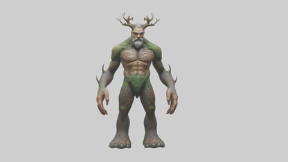 Forest King Giant model VR / AR / low-poly