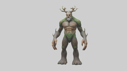 Forest King Giant model VR / AR / low-poly