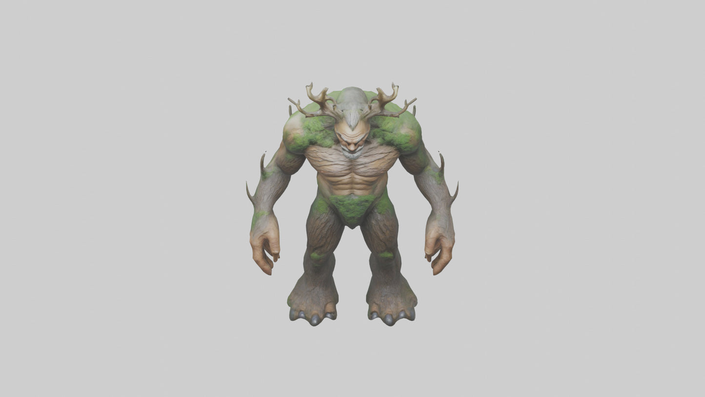 Forest King Giant model VR / AR / low-poly