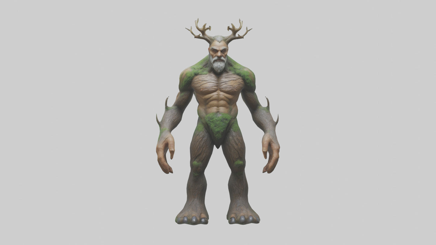 Forest King Giant model VR / AR / low-poly