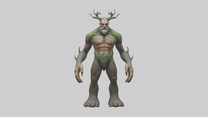 Forest King Giant model VR / AR / low-poly