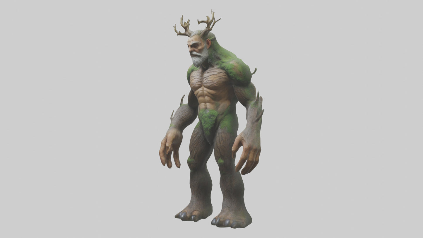 Forest King Giant model VR / AR / low-poly