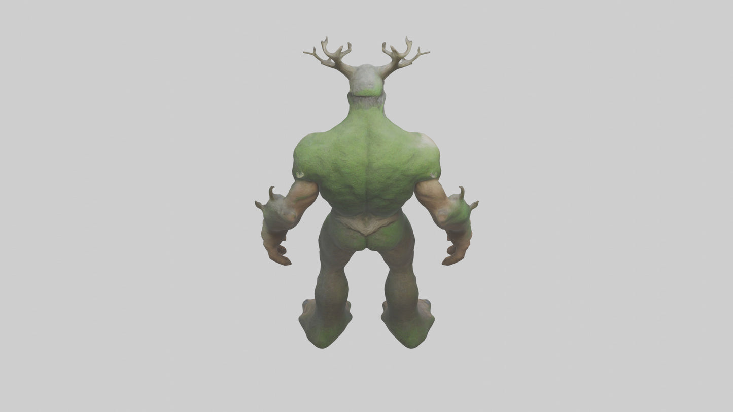 Forest King Giant model VR / AR / low-poly