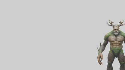 Forest King Giant model VR / AR / low-poly