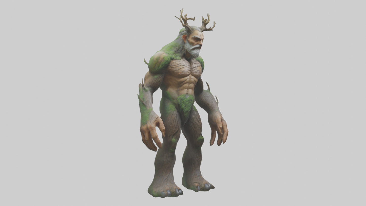 Forest King Giant model VR / AR / low-poly