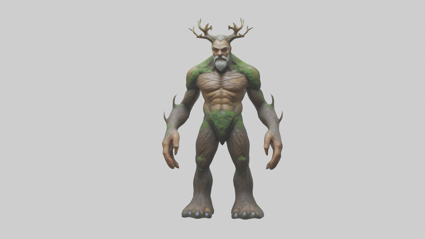 Forest King Giant model VR / AR / low-poly