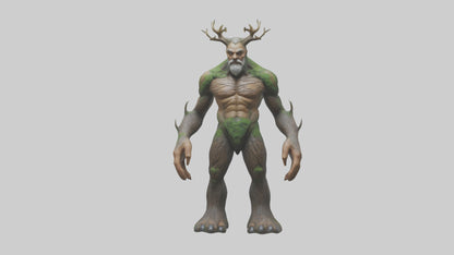 Forest King Giant model VR / AR / low-poly