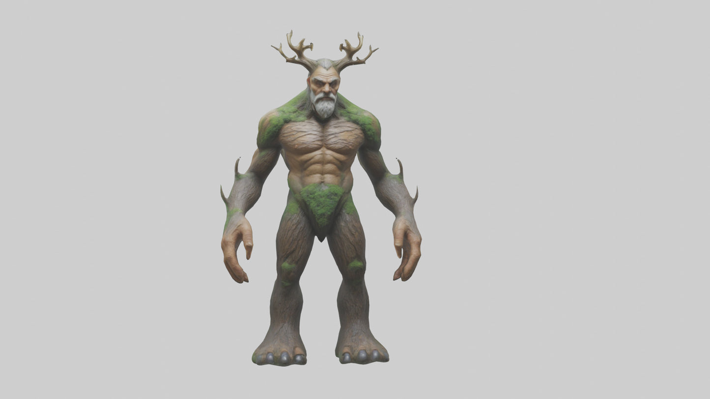 Forest King Giant model VR / AR / low-poly
