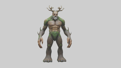 Forest King Giant model VR / AR / low-poly