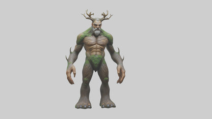 Forest King Giant model VR / AR / low-poly