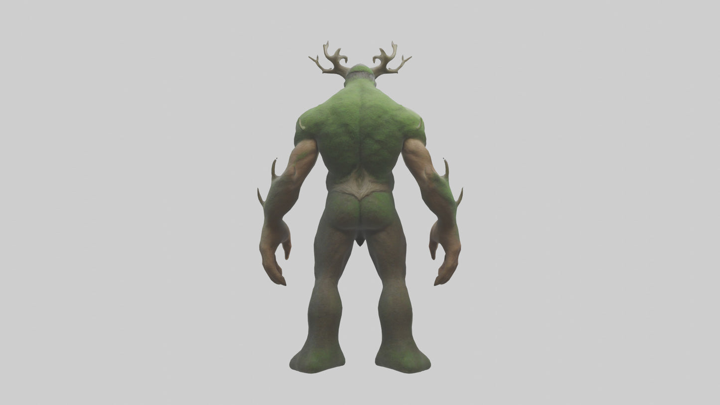 Forest King Giant model VR / AR / low-poly