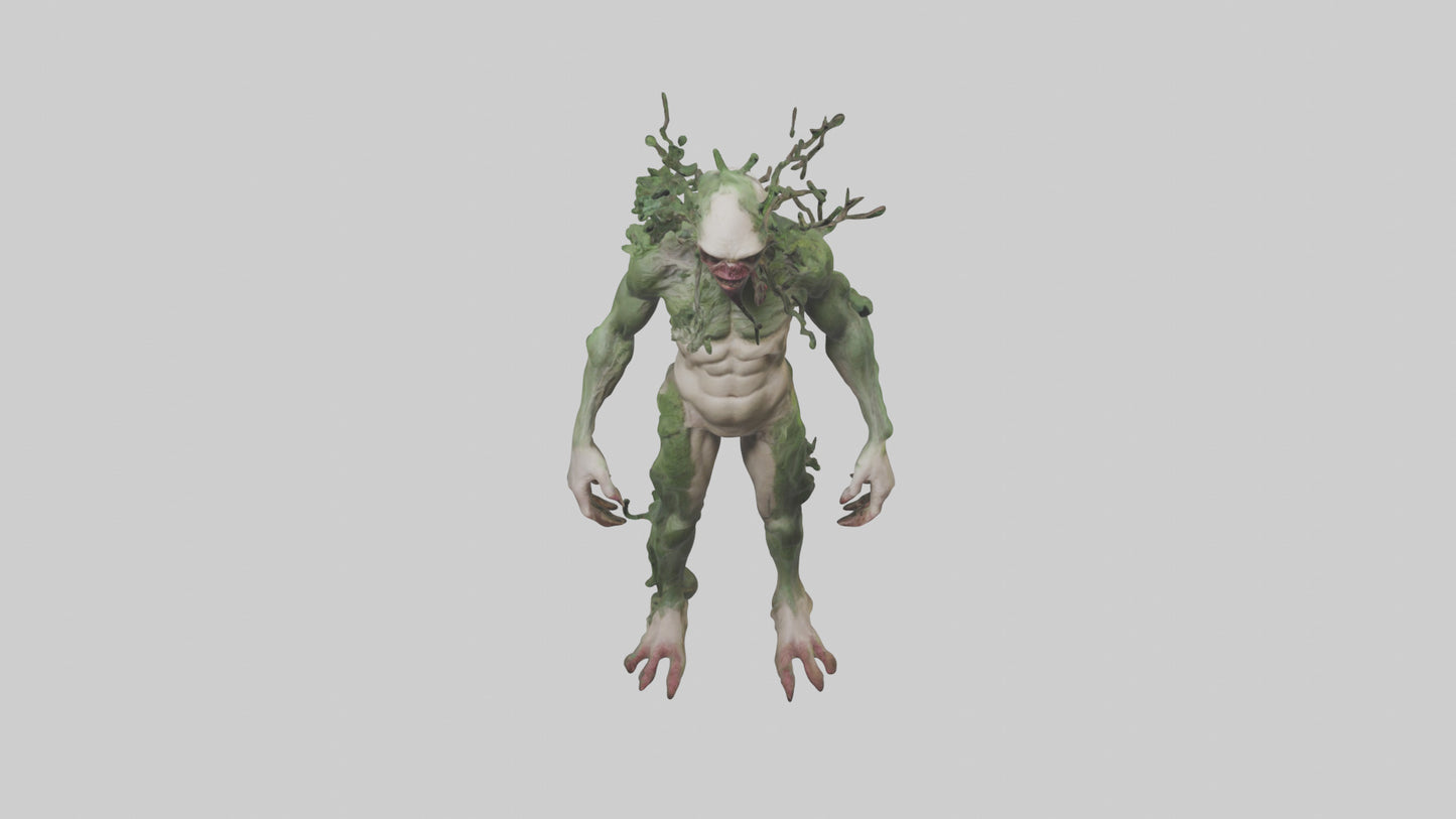 3D model Forest Mutant model VR / AR / low-poly