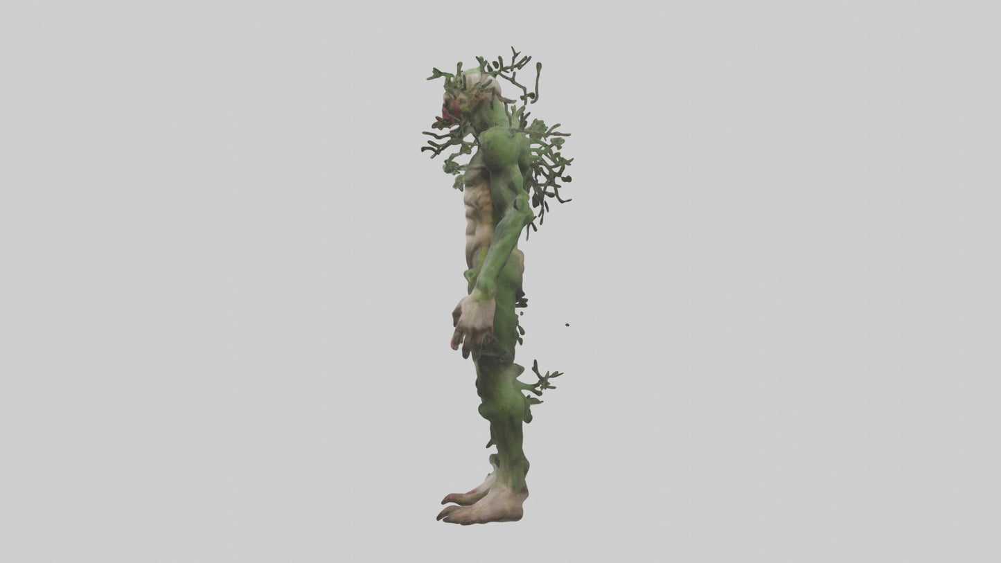 3D model Forest Mutant model VR / AR / low-poly