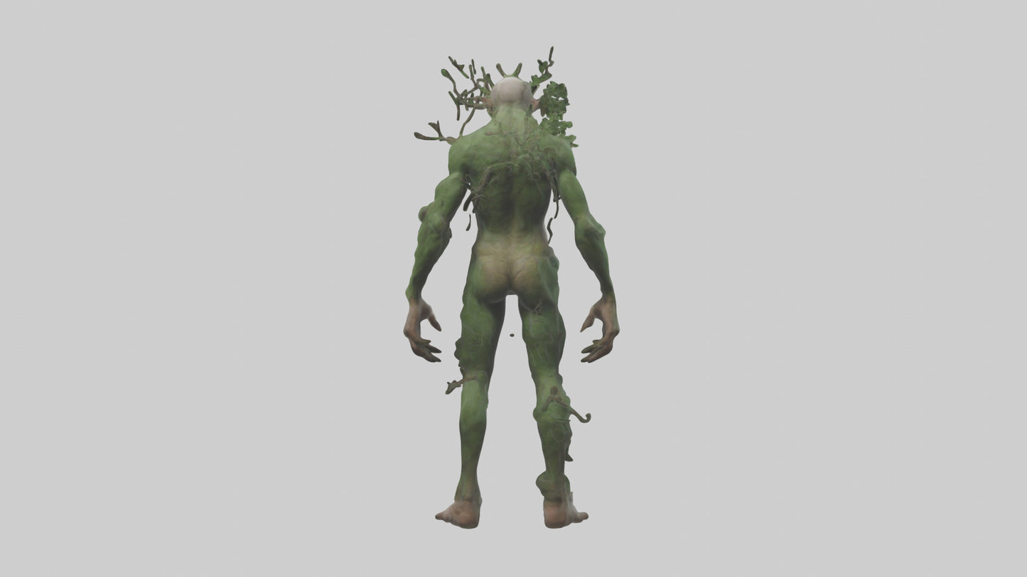 3D model Forest Mutant model VR / AR / low-poly