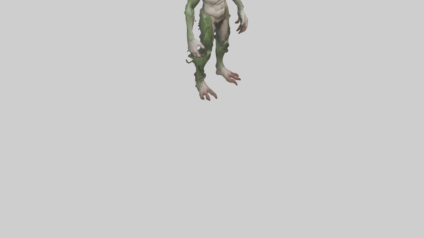 3D model Forest Mutant model VR / AR / low-poly