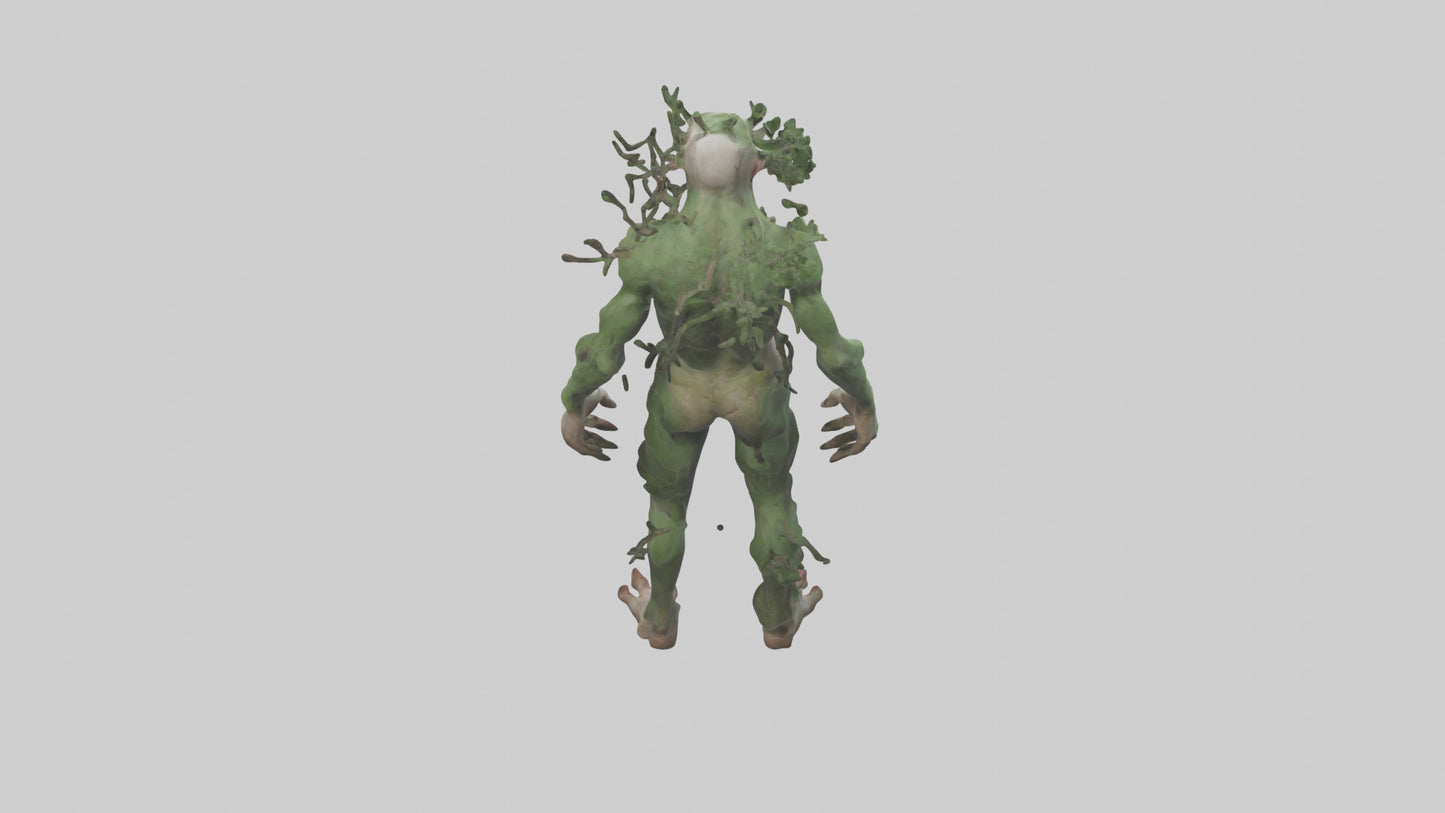 3D model Forest Mutant model VR / AR / low-poly