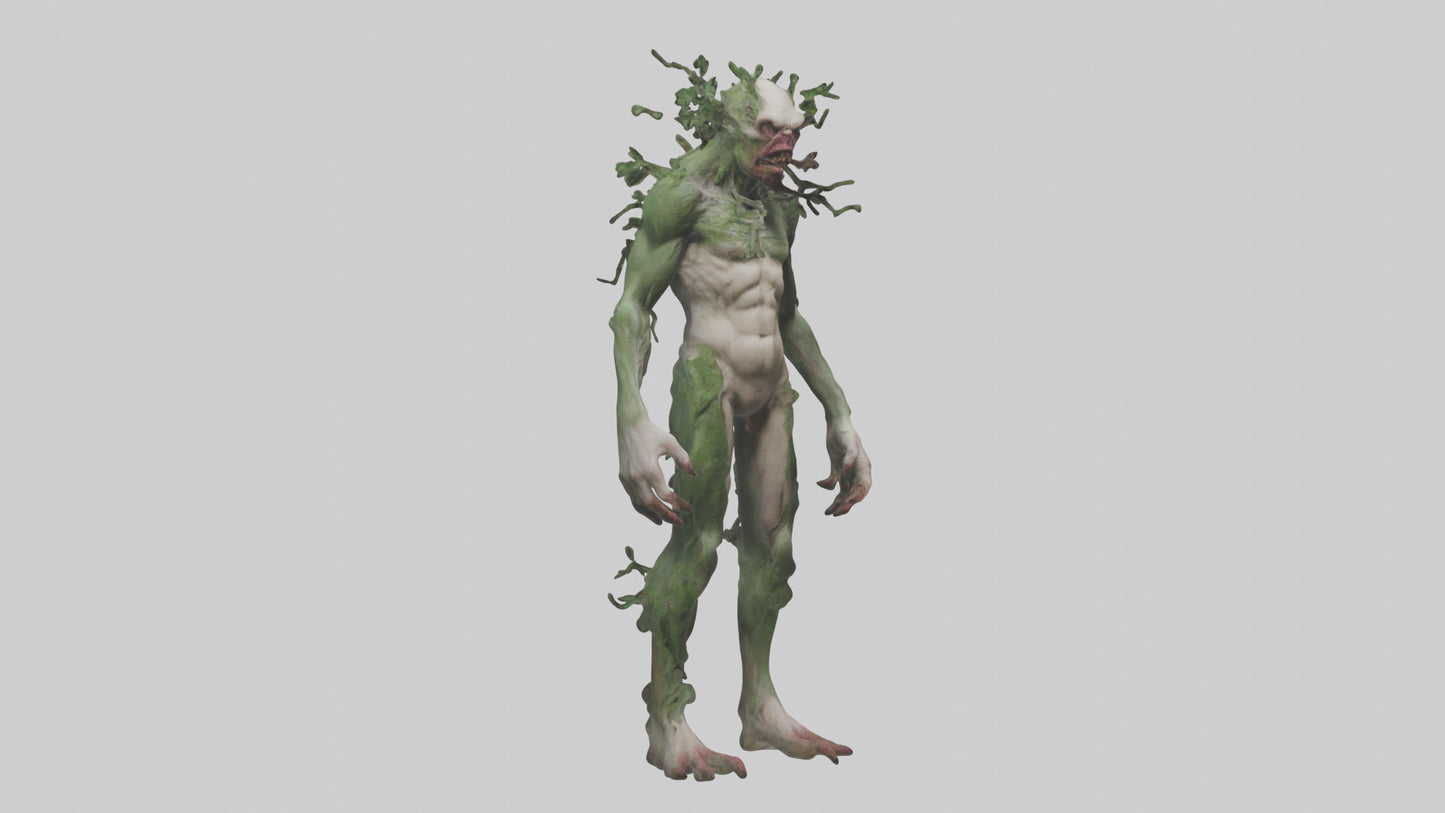 3D model Forest Mutant model VR / AR / low-poly