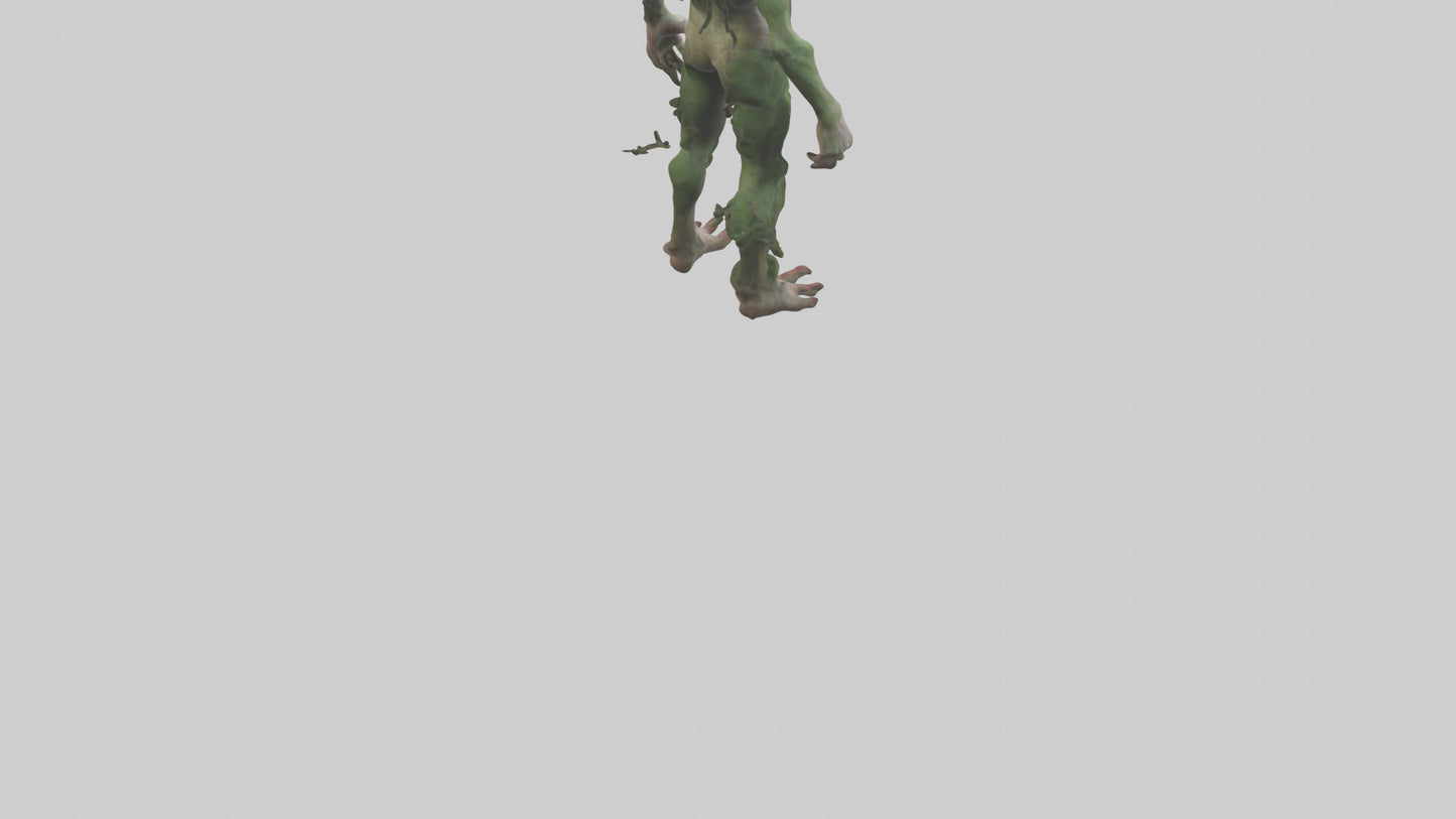 3D model Forest Mutant model VR / AR / low-poly