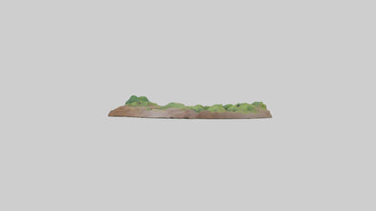 Forest Pathway Sculpture model 3D model