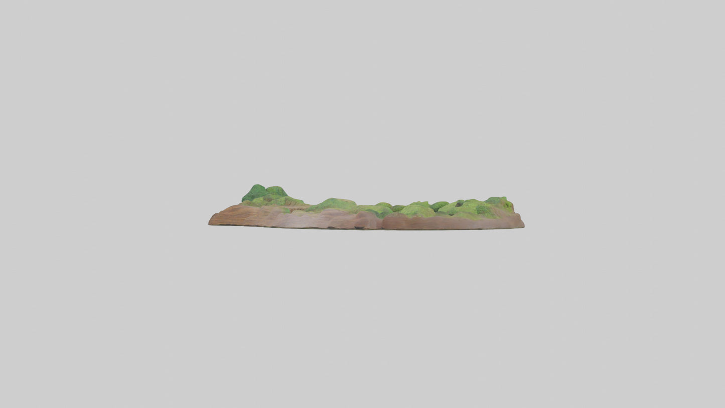 Forest Pathway Sculpture model 3D model