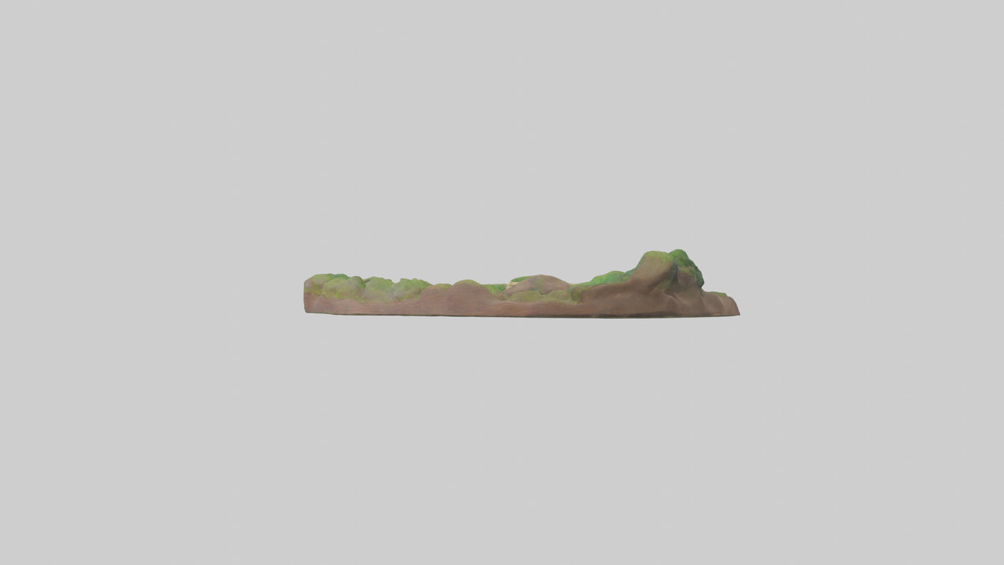 Forest Pathway Sculpture model 3D model