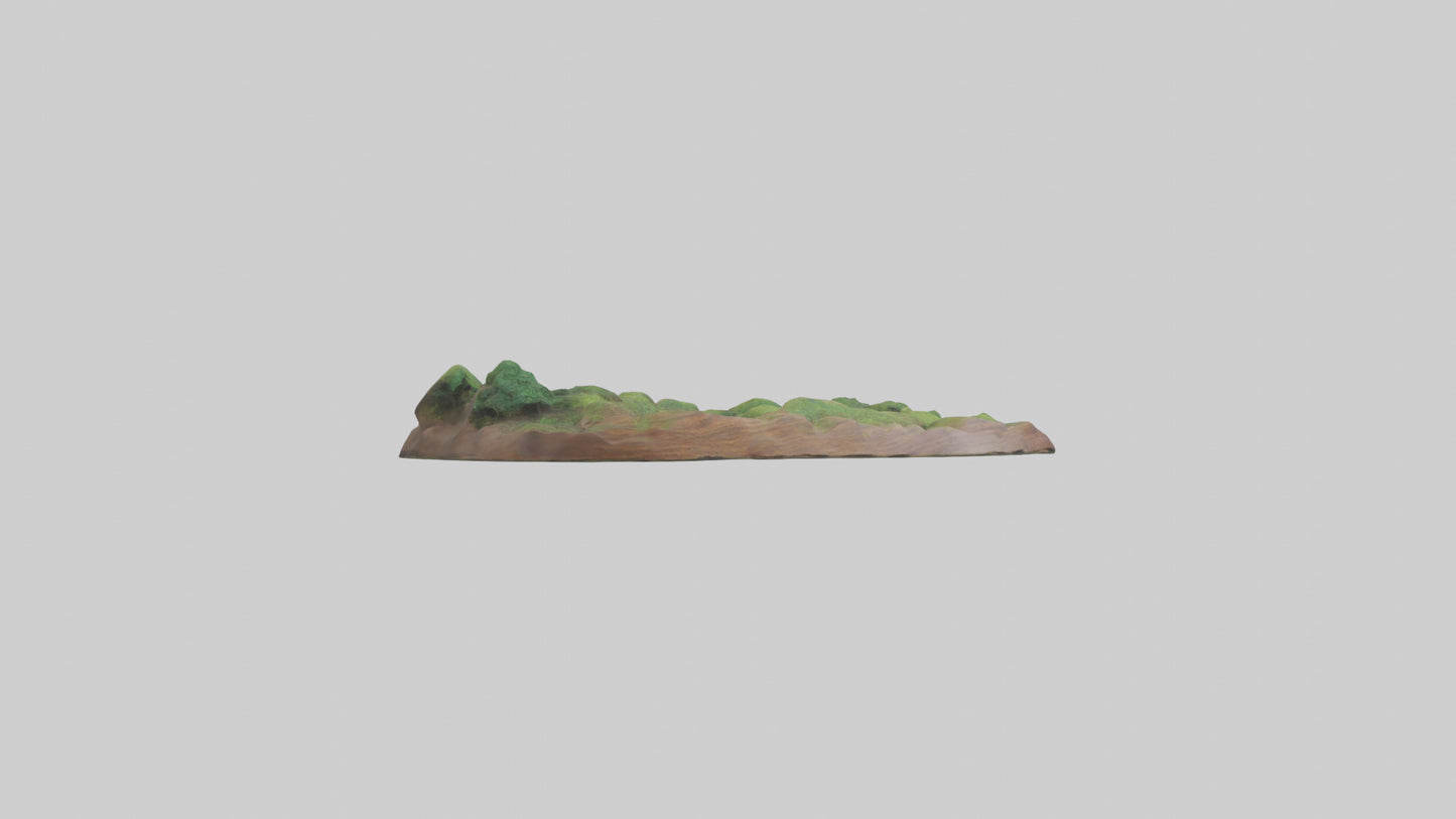 Forest Pathway Sculpture model 3D model