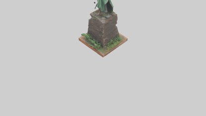 Forest Preservation Hero Statue model 3D model