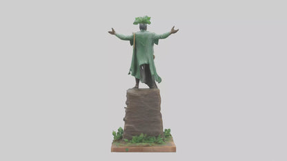 Forest Preservation Hero Statue model 3D model