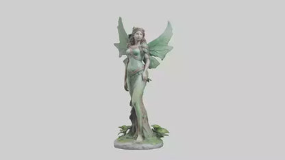 Forest Princess statue model VR / AR / low-poly