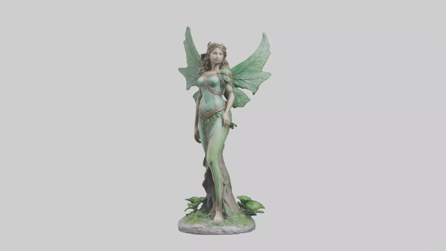 Forest Princess statue model VR / AR / low-poly