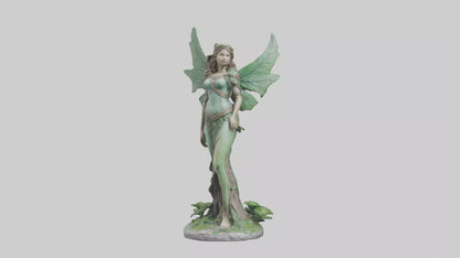 Forest Princess statue model VR / AR / low-poly