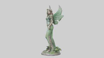 Forest Princess statue model VR / AR / low-poly