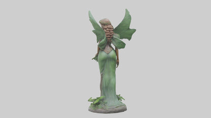 Forest Princess statue model VR / AR / low-poly
