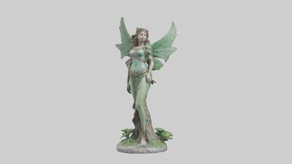Forest Princess statue model VR / AR / low-poly