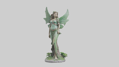 Forest Princess statue model VR / AR / low-poly