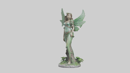 Forest Princess statue model VR / AR / low-poly