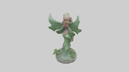 Forest Princess statue model VR / AR / low-poly