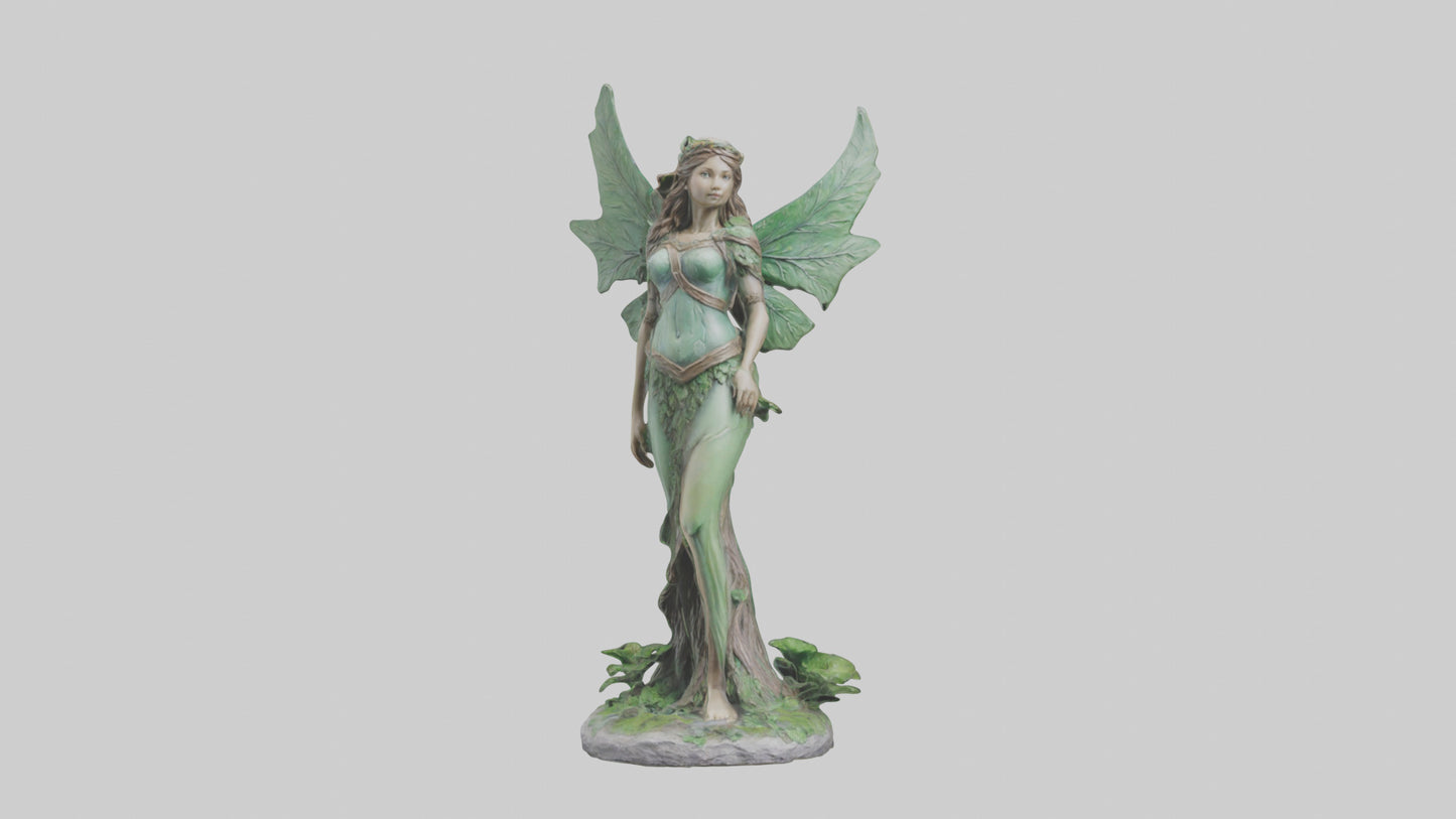 Forest Princess statue model VR / AR / low-poly