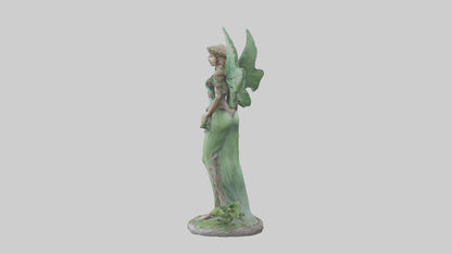 Forest Princess statue model VR / AR / low-poly