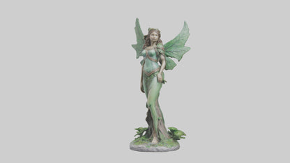 Forest Princess statue model VR / AR / low-poly