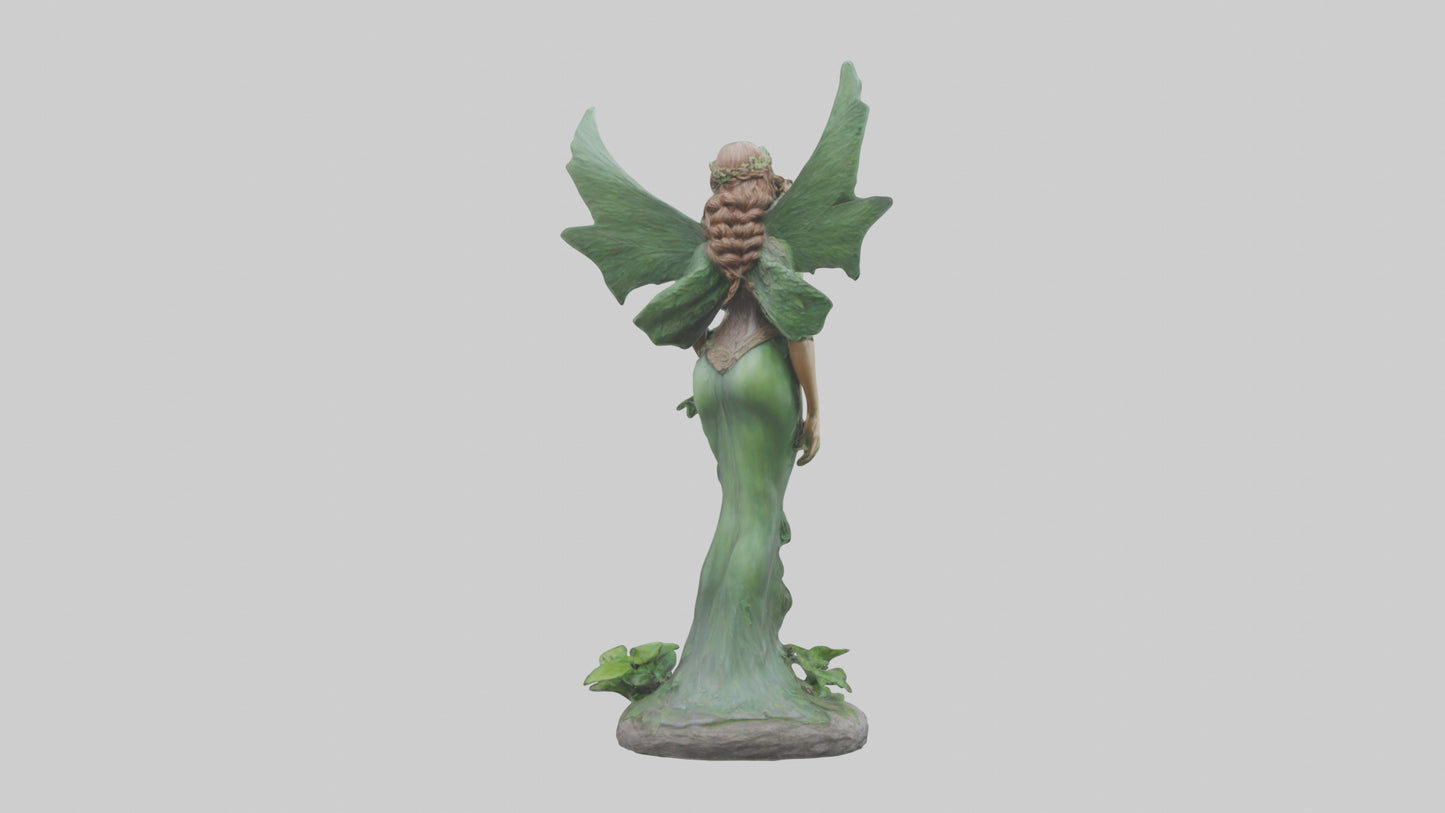 Forest Princess statue model VR / AR / low-poly