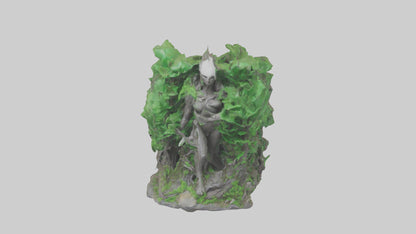 Forest Rebirth Statue model 3D model