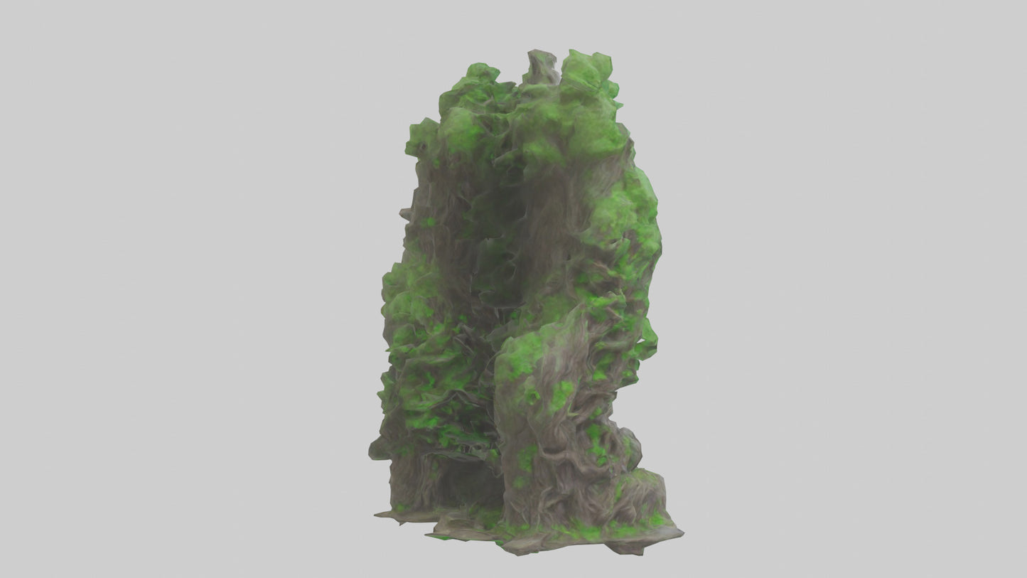 Forest Rebirth Statue model 3D model