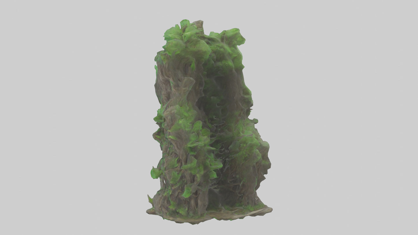 Forest Rebirth Statue model 3D model