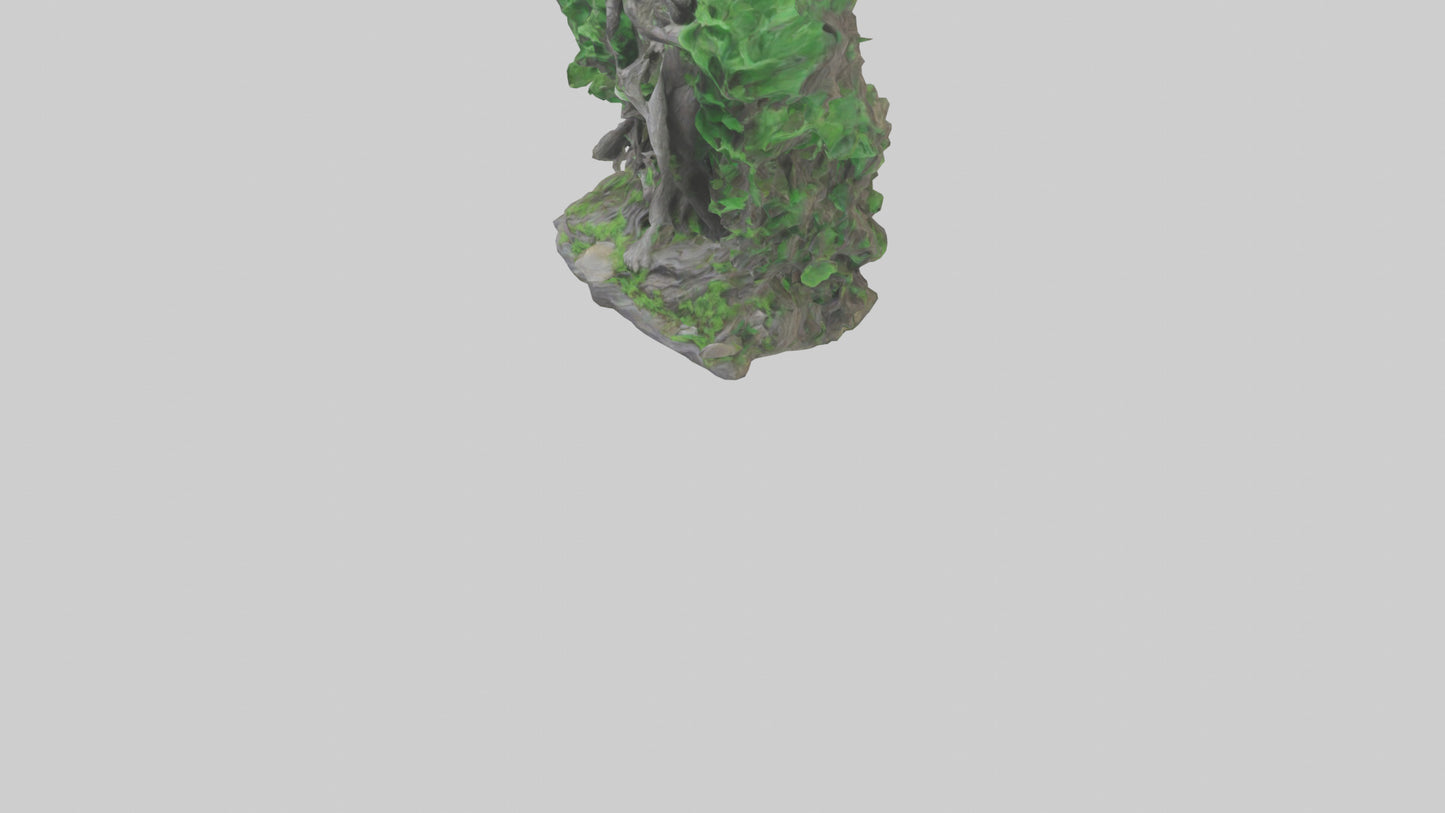 Forest Rebirth Statue model 3D model
