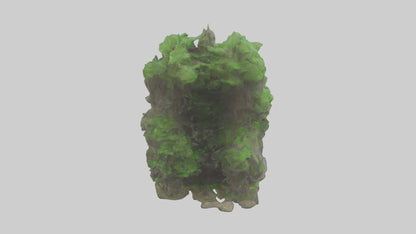 Forest Rebirth Statue model 3D model