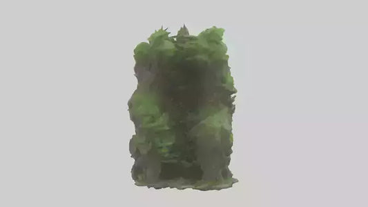 Forest Rebirth Statue model 3D model