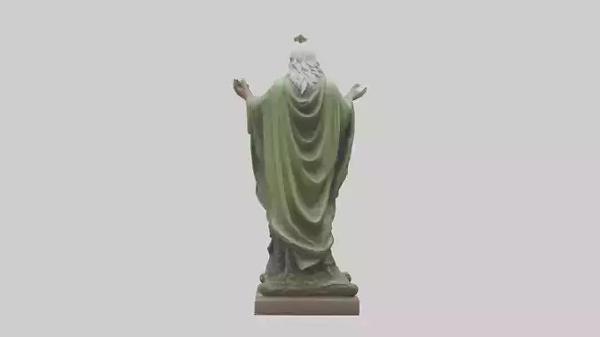 Forest Savior Statue model 3D model