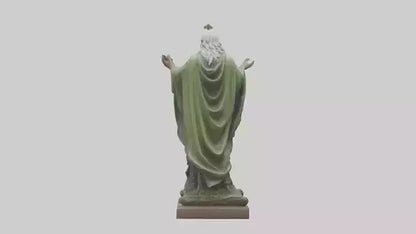 Forest Savior Statue model 3D model