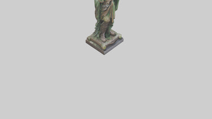 Forest Savior Statue model 3D model